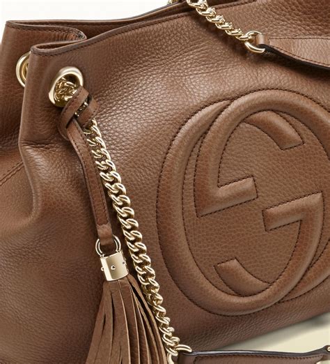 borse gucci soho|gucci shoulder bag brown.